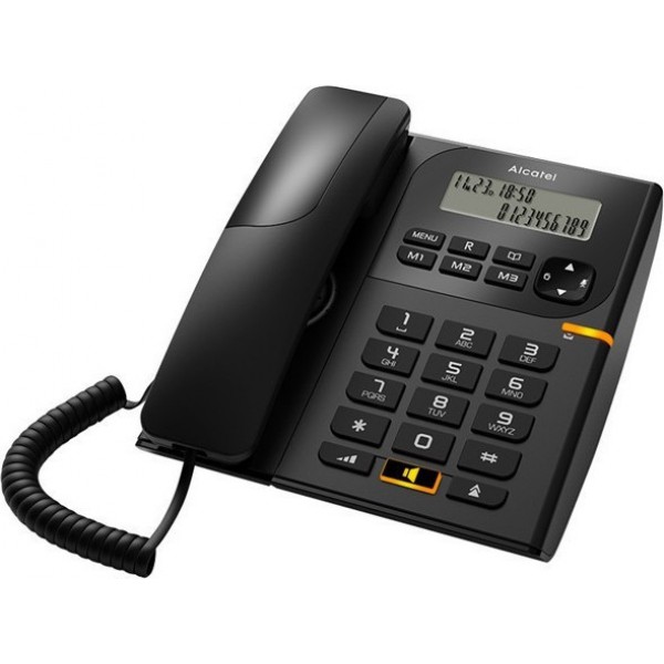 Alcatel Temporis 58 Μαύρο Σταθερό Ψηφιακό Τηλέφωνο 